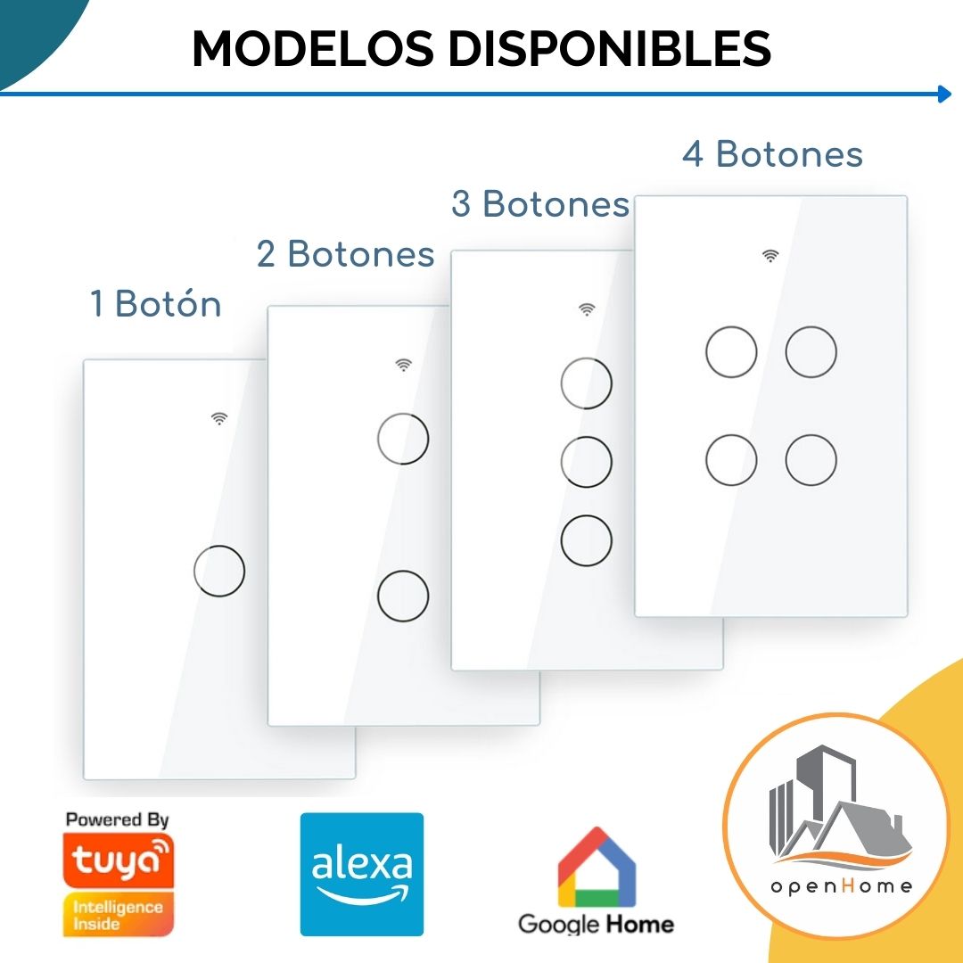 Interruptor De Luz Wifi Tactil 2 C - Image 2