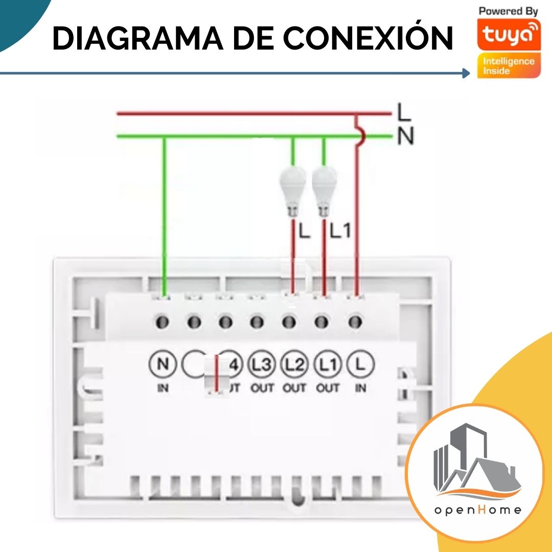 Interruptor De Luz Wifi Tactil 2 C - Image 8