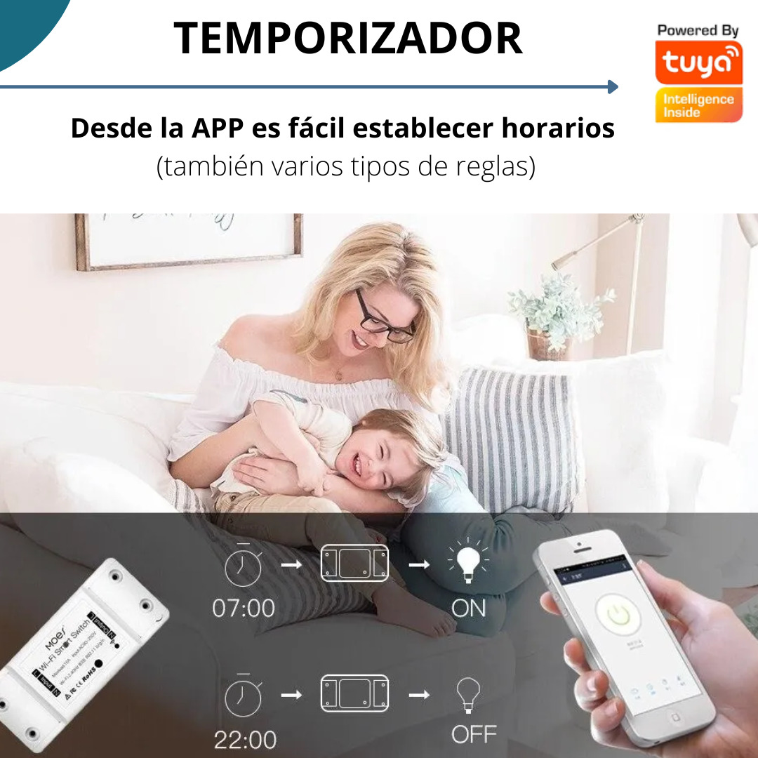 Interruptor Wifi Smart Switch Basic 16 A con medidor - Image 3