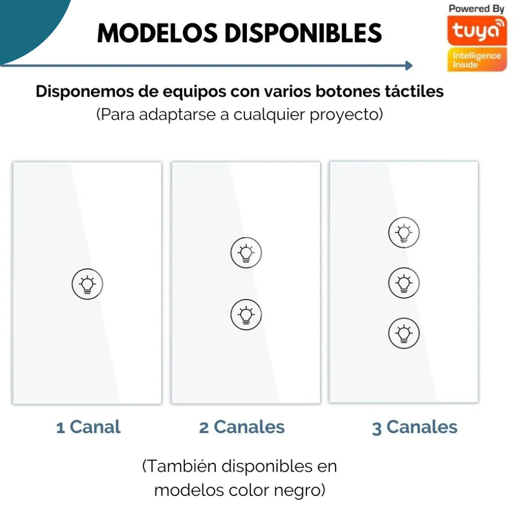 Interruptor De Luz Tactil Zigbee Dimmer De 2 C - Image 4