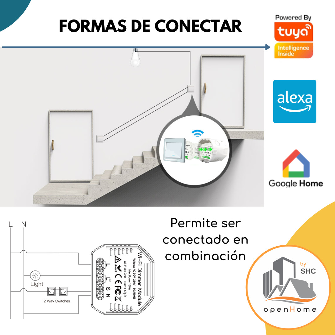 Switch Dimmer Wifi 1 o 2 Canales - Image 5