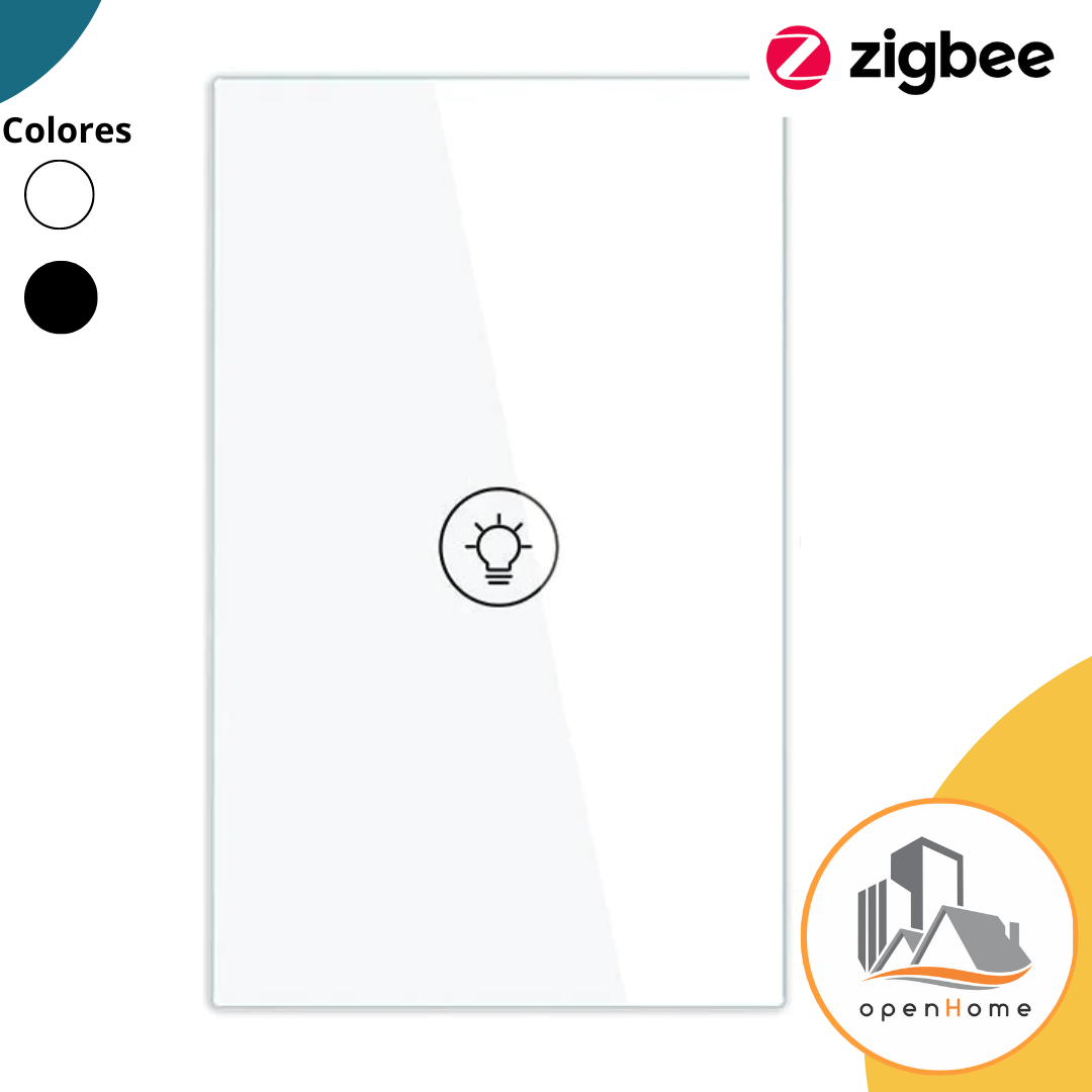 Interruptor De Luz Tactil Zigbee Dimmer De 1 C