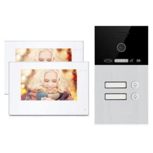 Video Portero Inteligente Ip Con App Wifi - 2 Apartamentos