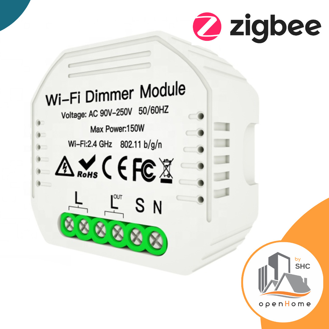 Switch Dimmer Zigbee 1 Canal | Tuya Smart | Domótica