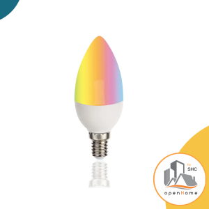 Lámpara Led Wifi E14 RGBW | Domótica
