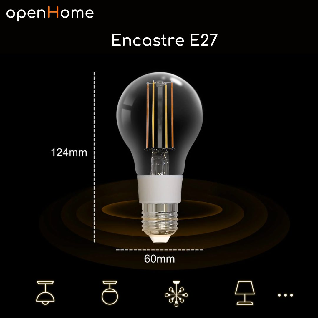 Lampara de Filamento Dimmer Tuya Smart - Image 4