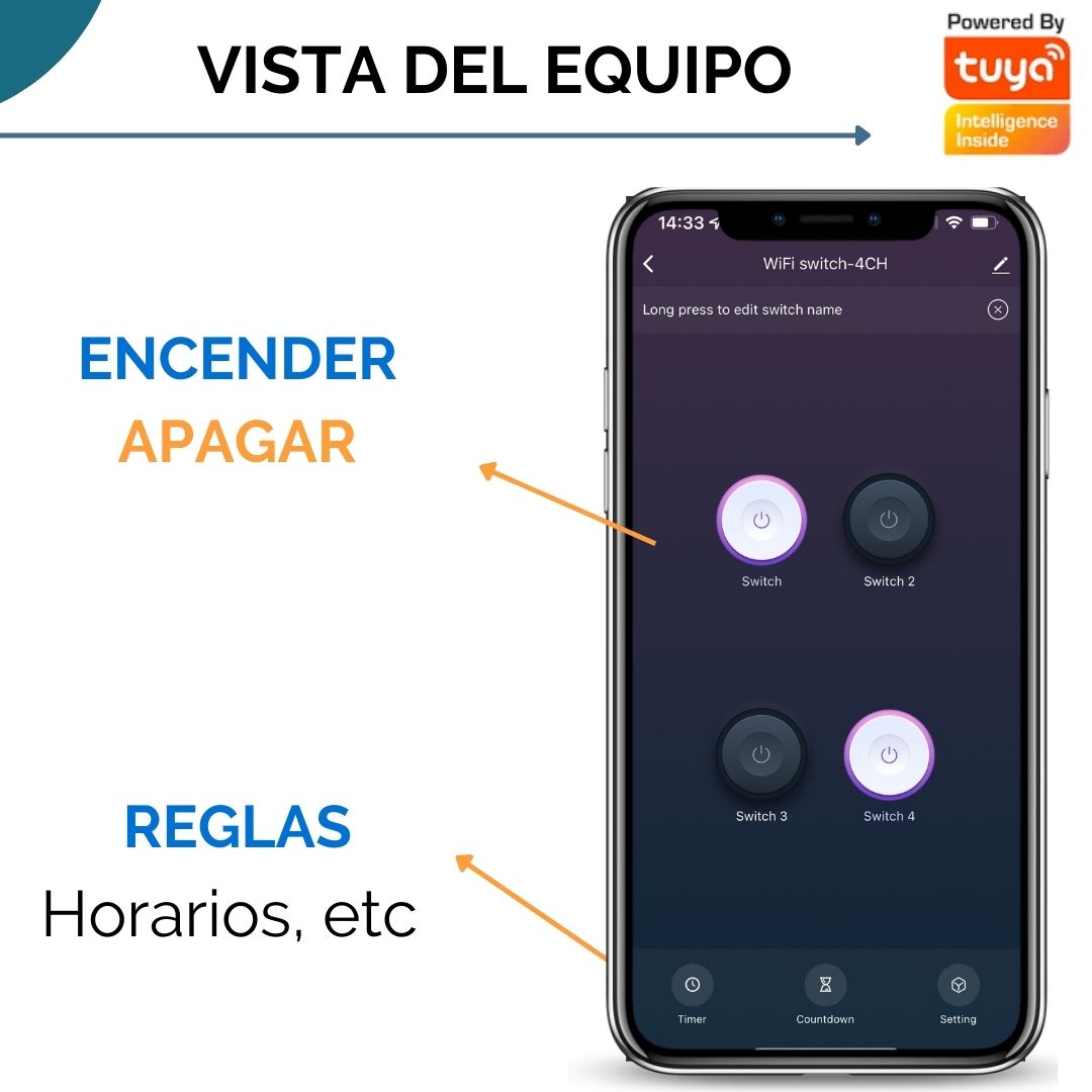 Rele De 4 C Wifi, Normal Abierto Y Cerrado - Image 3