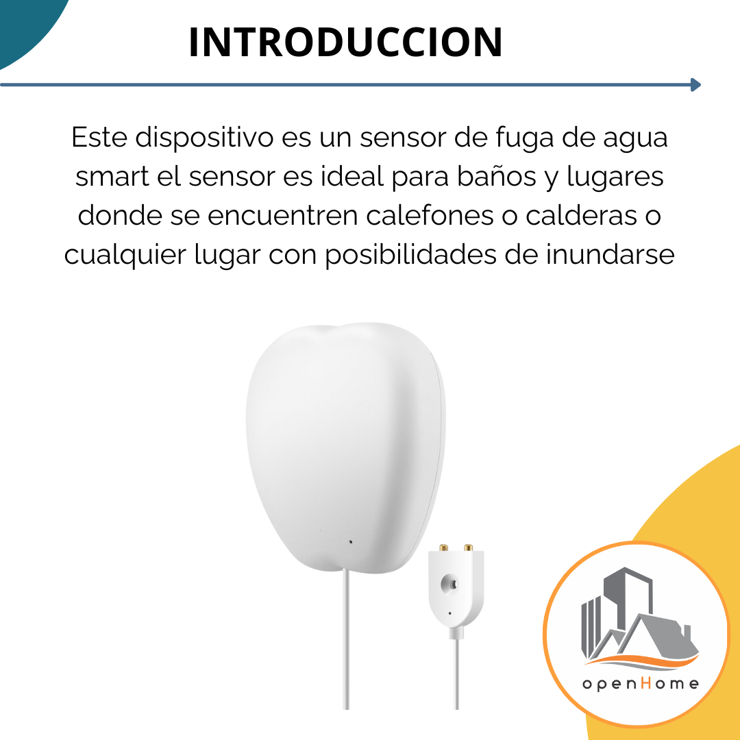 Sensor De Fuga De Agua Inteligente | Domótica - Image 2