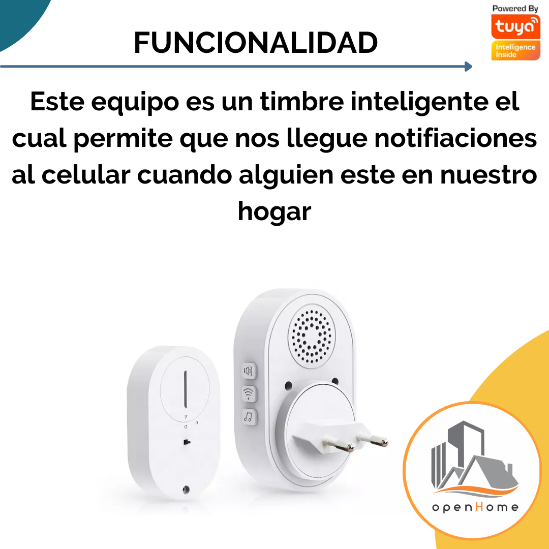Timbre Inteligente Wifi | Tuya Smart - Image 2