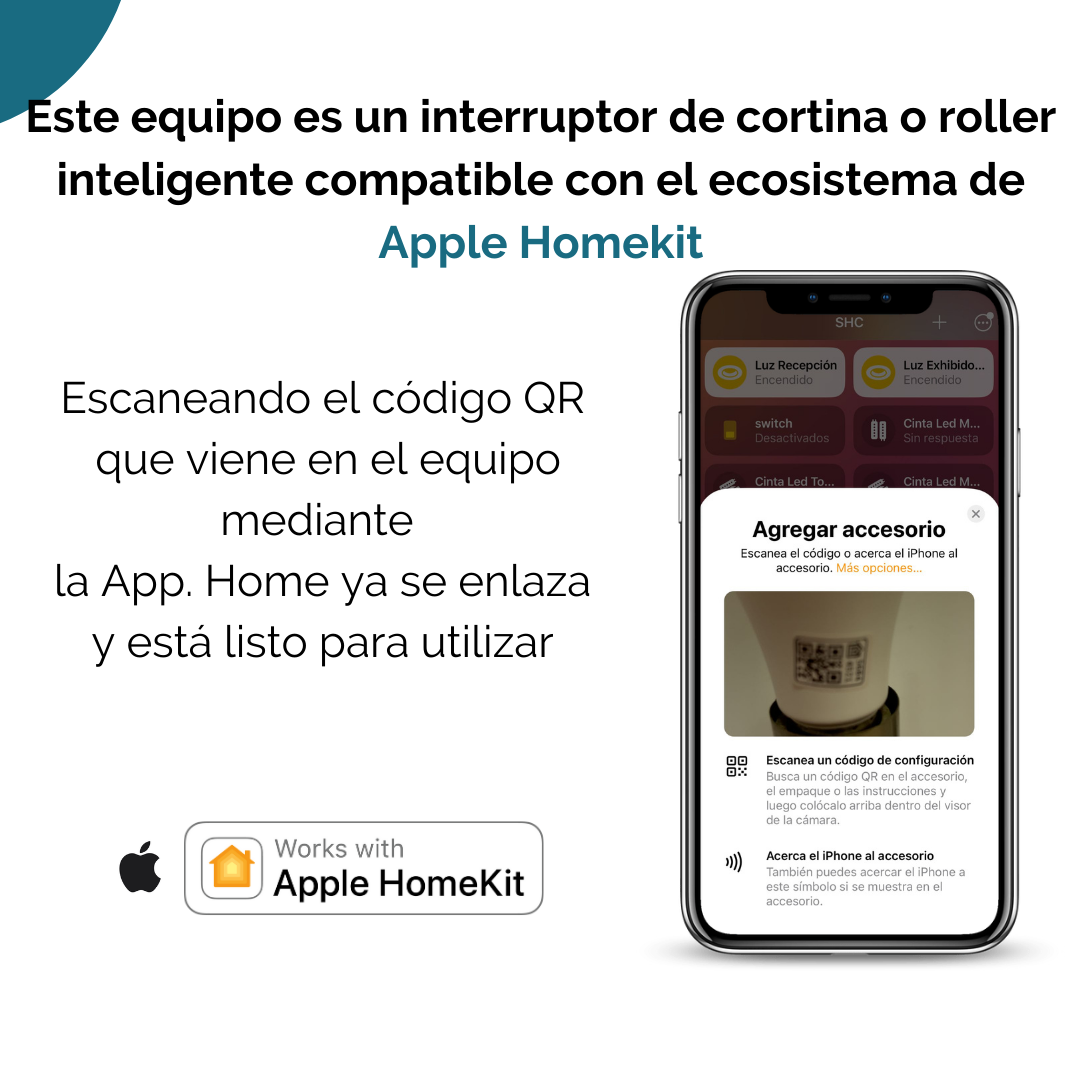Interruptor para persiana Smart Apple HomeKit - Image 2