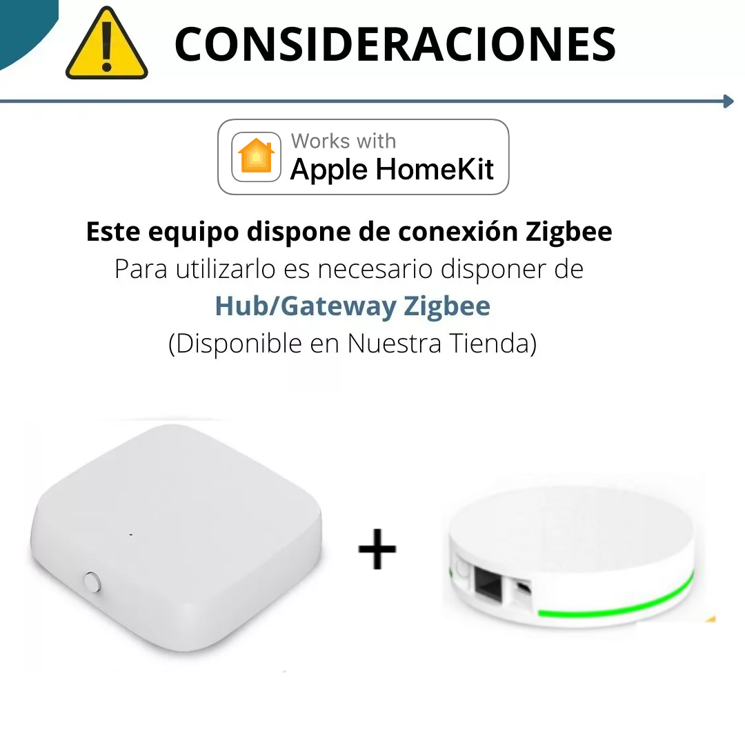 Sensor de Temperatura y Humedad Zigbee Apple HomeKit - Image 2