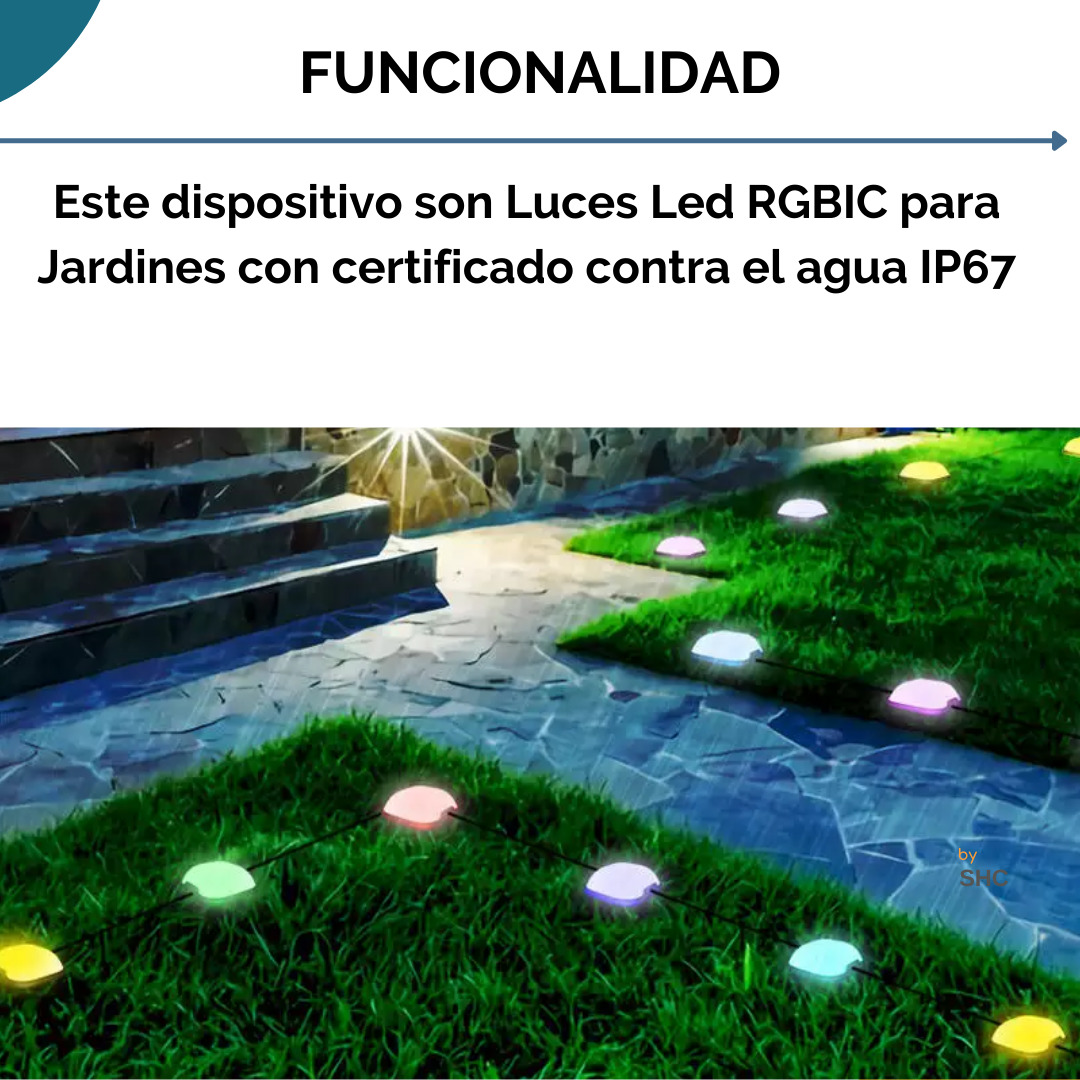 Luces para Jardin Wifi RGBIC 10 mts. | Tuya Smart - Image 2