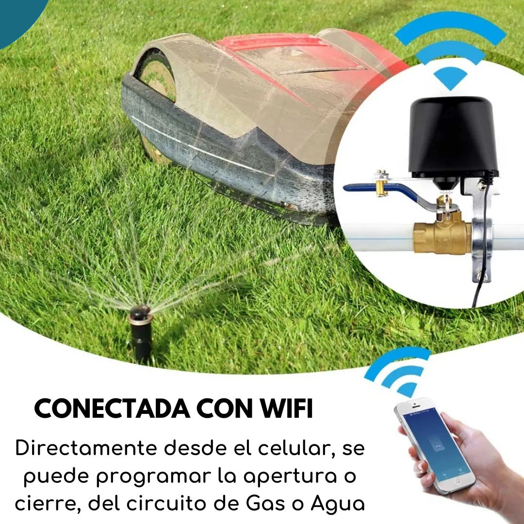 Válvula Smart Para Riego/Gas | Domótica - Image 2