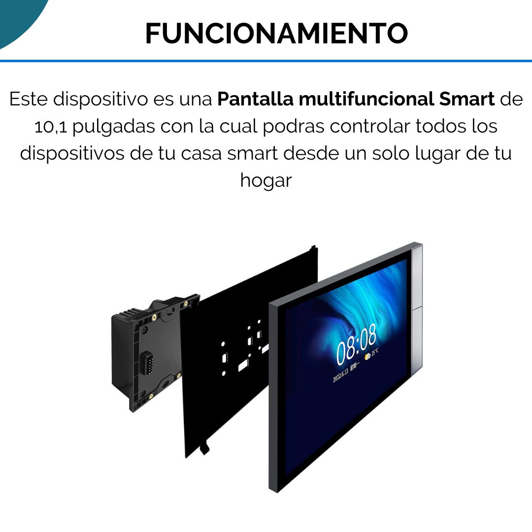 Panel De Control Para Hogar Smart 10″ Andorid | Hub Zigbee - Image 2