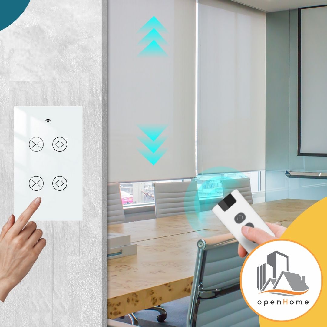 Interruptor Wifi Para Cortina O Persiana Doble Blanco - Image 7