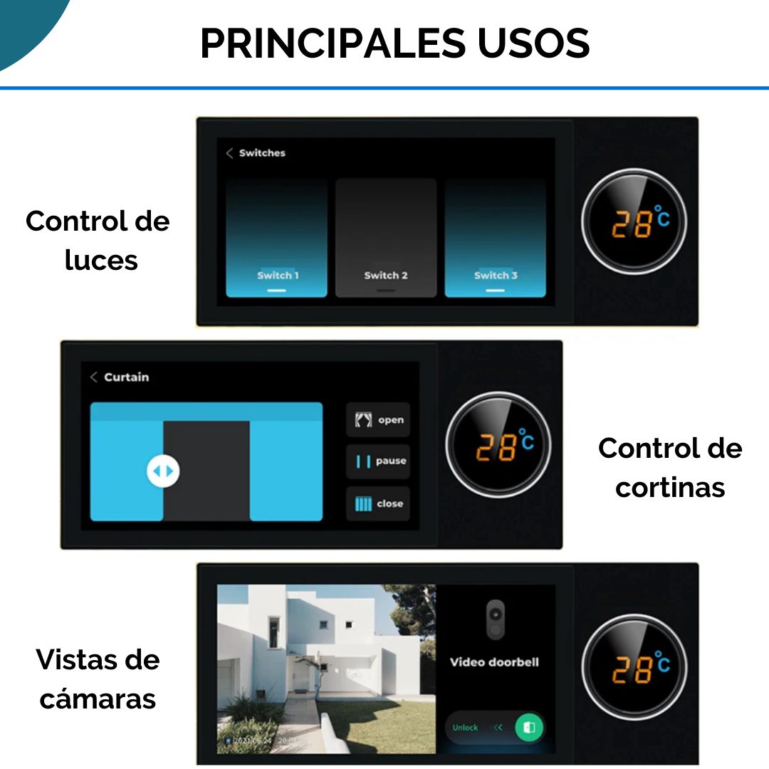 Panel De Control Para Hogar Smart 10″ Andorid | Hub Zigbee - Image 3