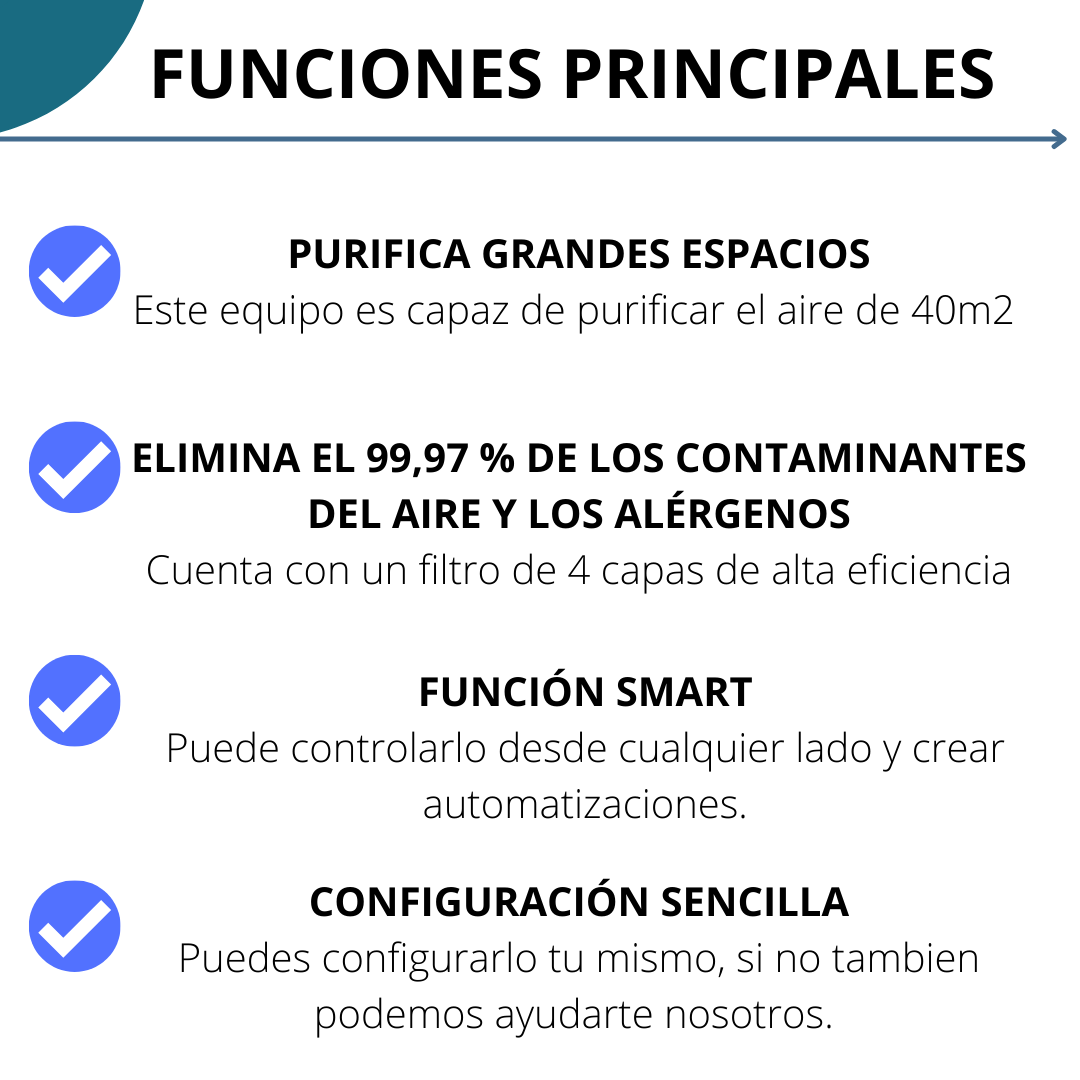 Purificador de Aire Smart | Tuya Smart - Image 3