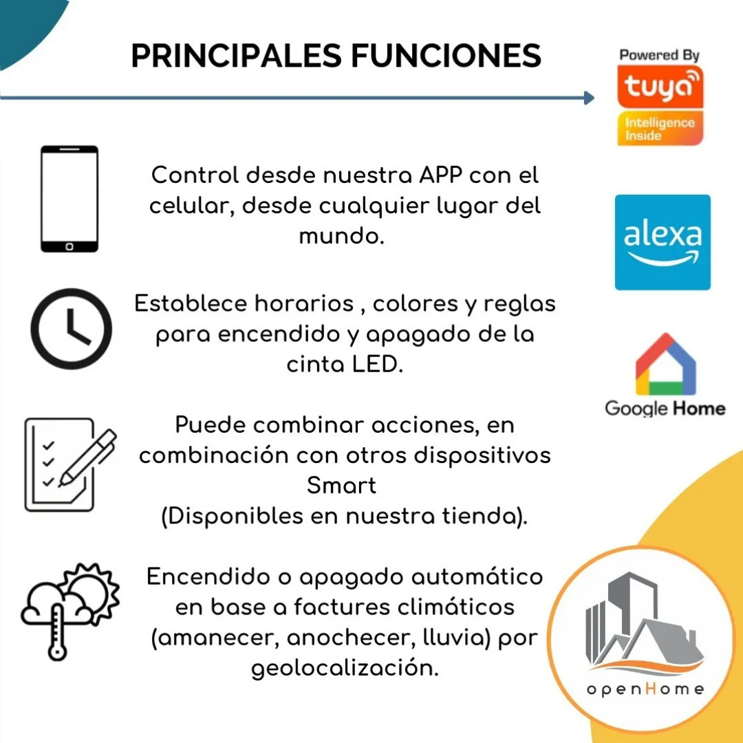 Luces para Jardin Wifi RGBIC 10 mts. | Tuya Smart - Image 3