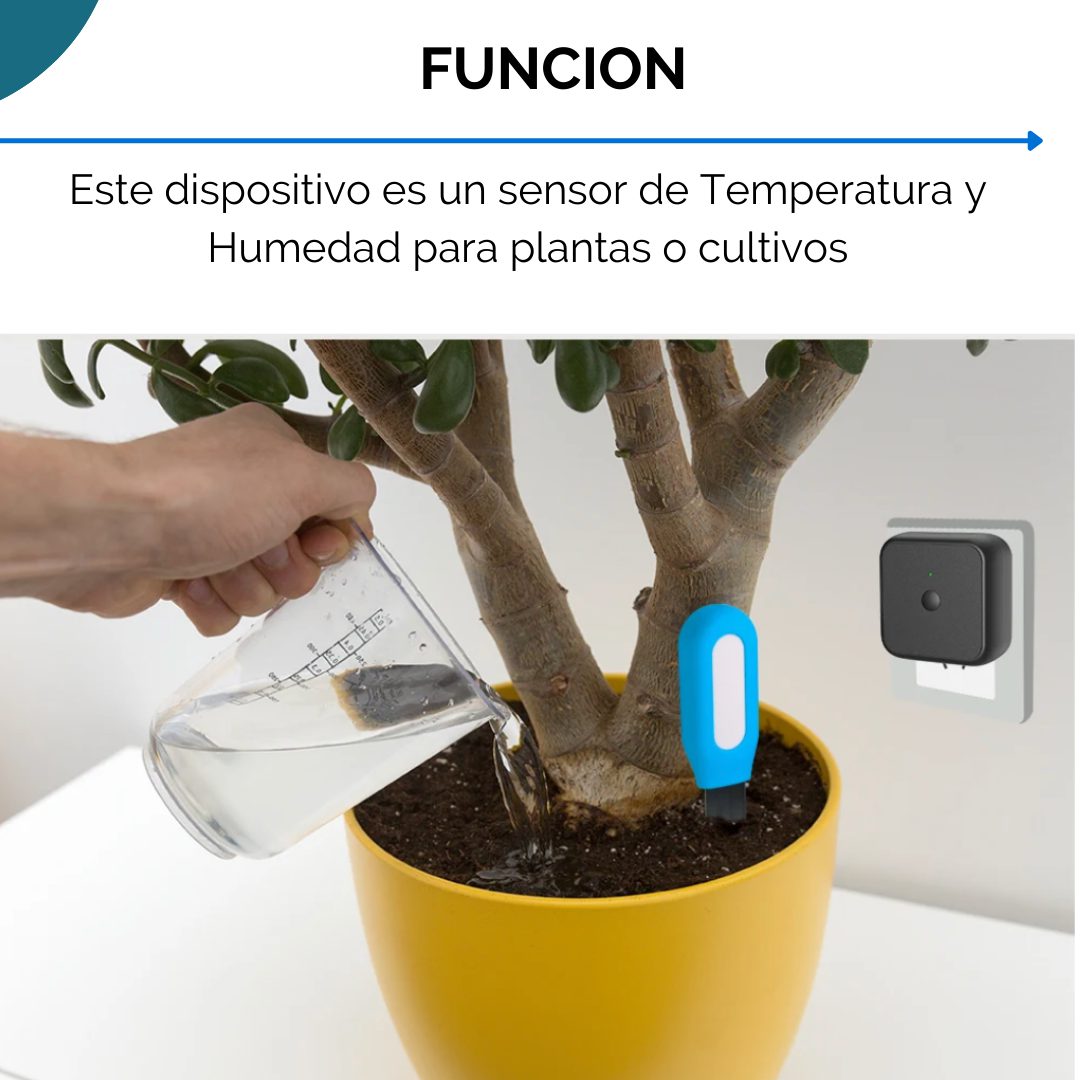 Sensor de Temperatura y Humedad Bluetooth para Plantas - Image 3