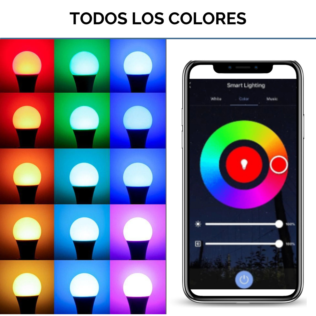 Lámpara Led Wifi RGB 9W Zigbee - Image 3