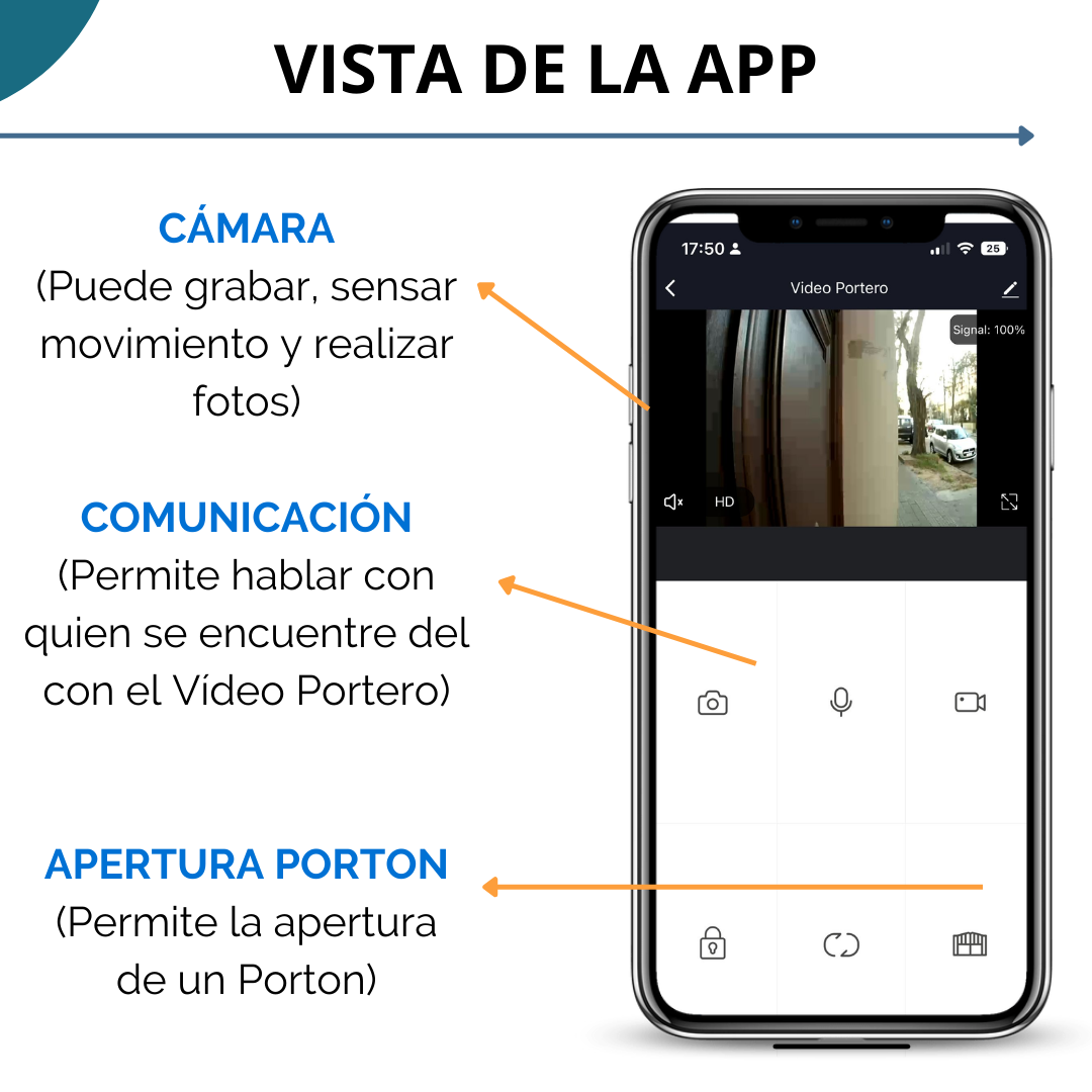Video Portero Inteligente Ip Con App Wifi - Para Edificios - Image 4