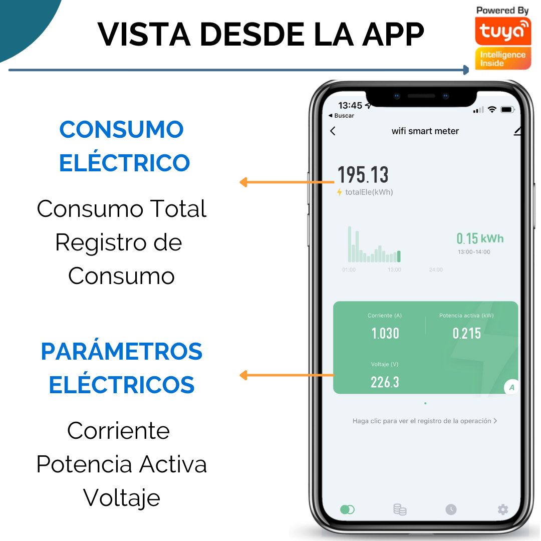 Medidor De Energia Wifi 60 A, Rele On/Off - Image 4