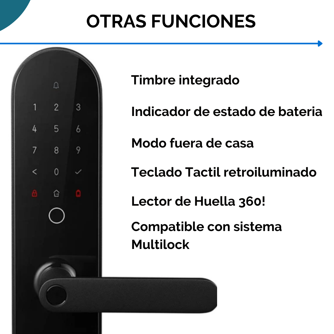 Cerradura Inteligente Xiaomi Aqara de Apple Homekit (Venta por reserva) - Image 6