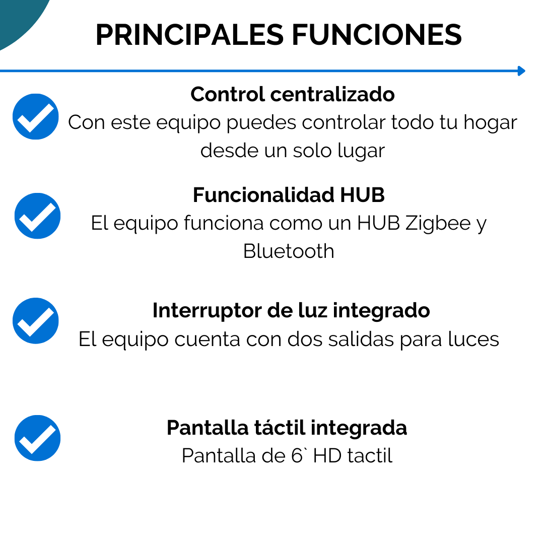 Panel De Control Para Hogar Smart 10″ Andorid | Hub Zigbee - Image 5