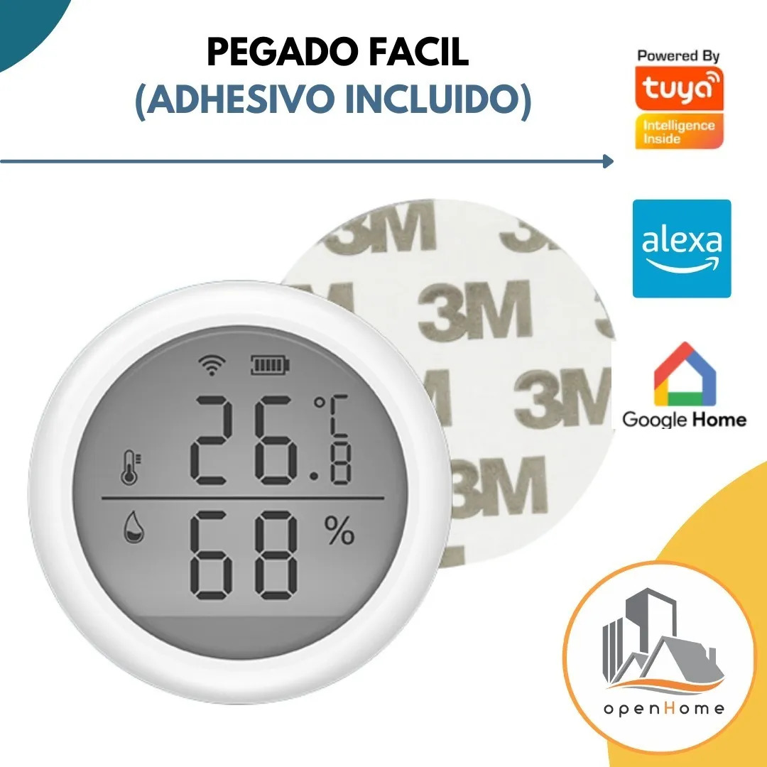Sensor De Temperatura Y Humedad Wifi Con Pantalla | Domótica - Image 5