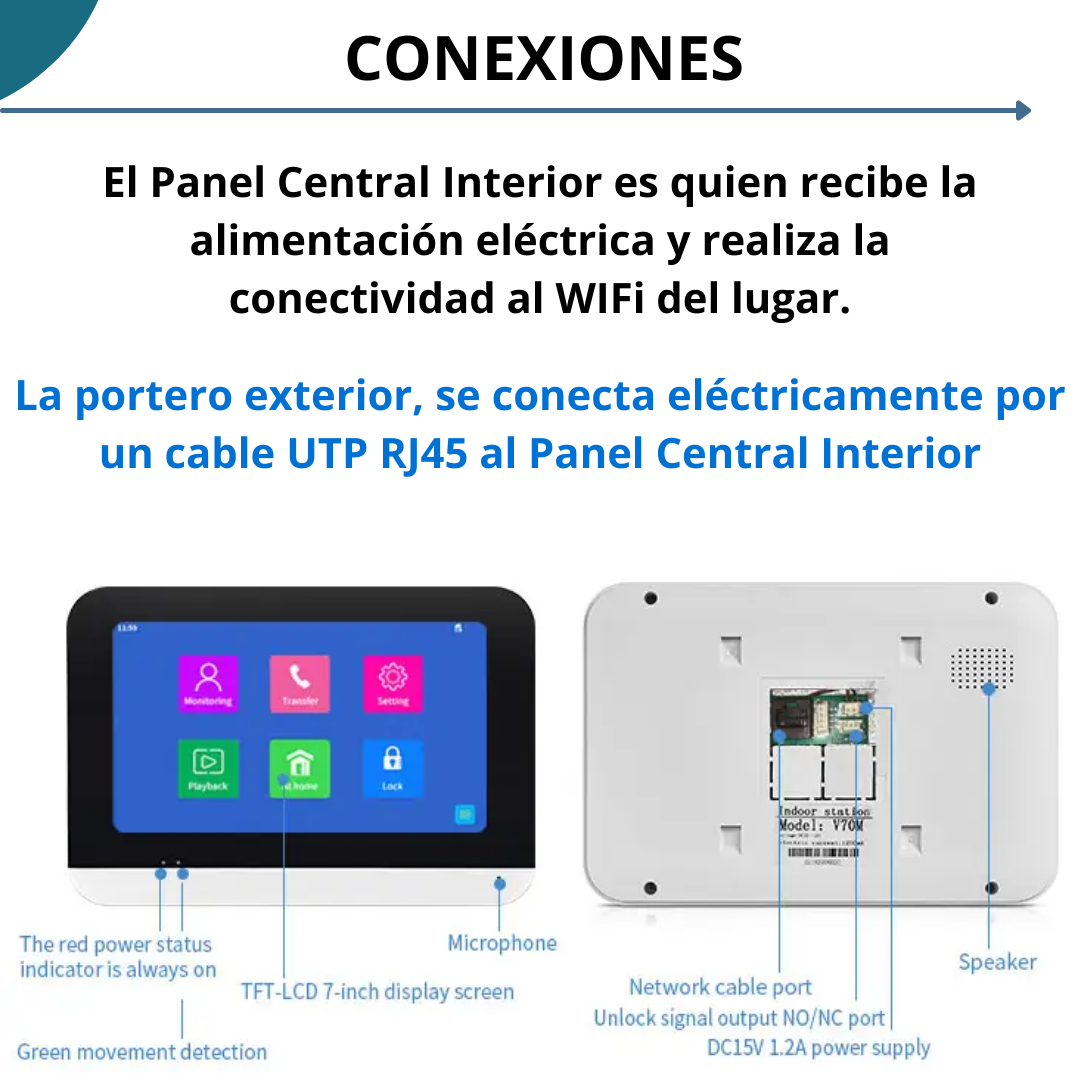 Video Portero Smart Wifi, Con Panel De Control - Image 7