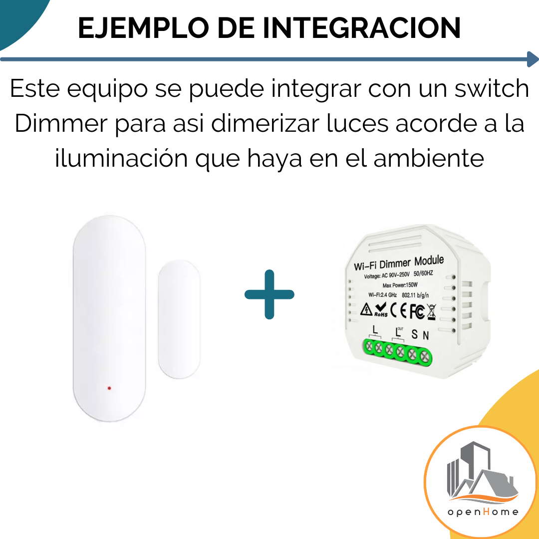 Sensor de Apertura con Luxometro Smart - Image 5