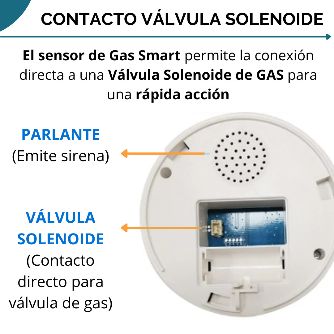 Sensor De Fugas De Gas Wifi | Con Pantalla | Tuya Smart - Image 6