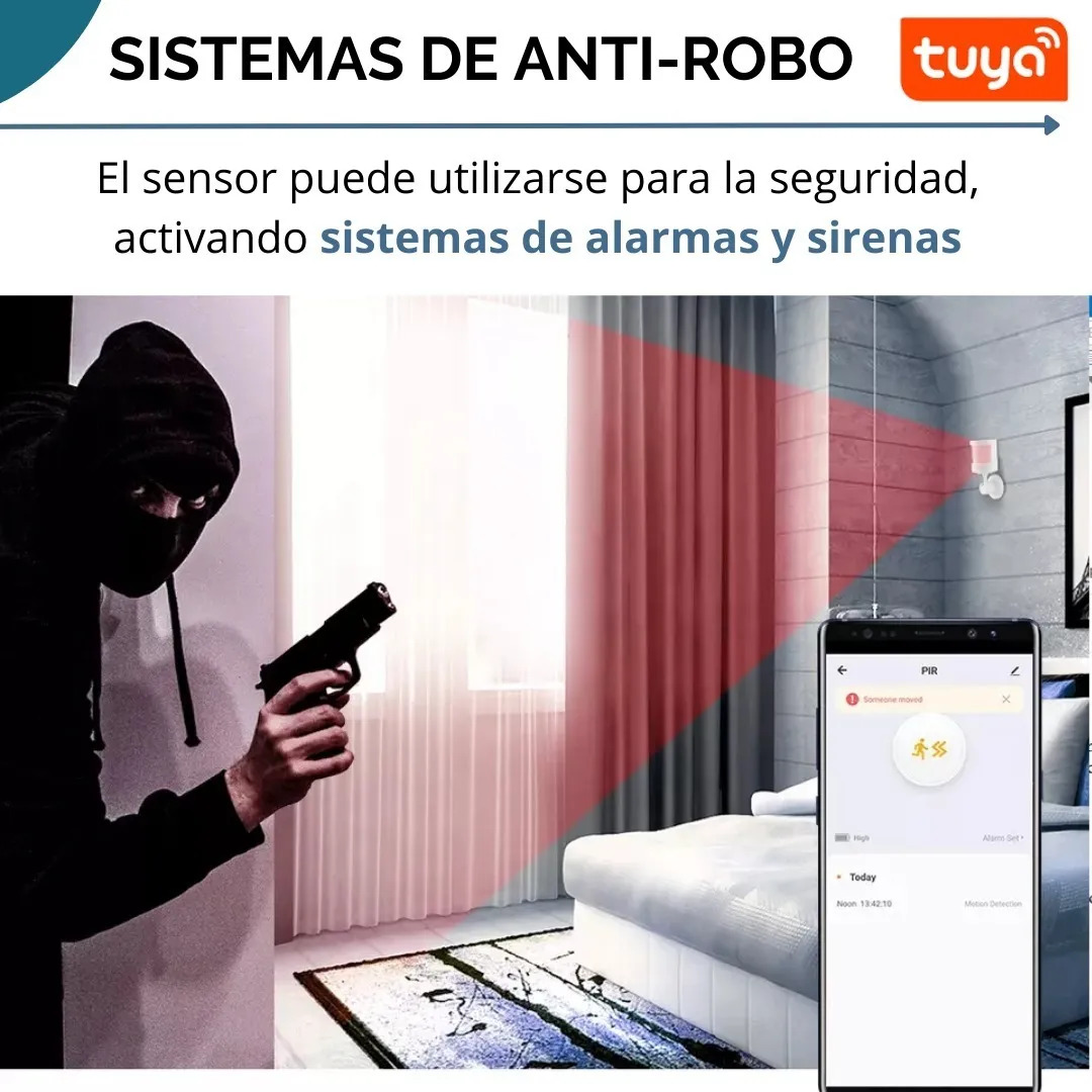 Sensor De Movimiento PIR Zigbee - Image 6