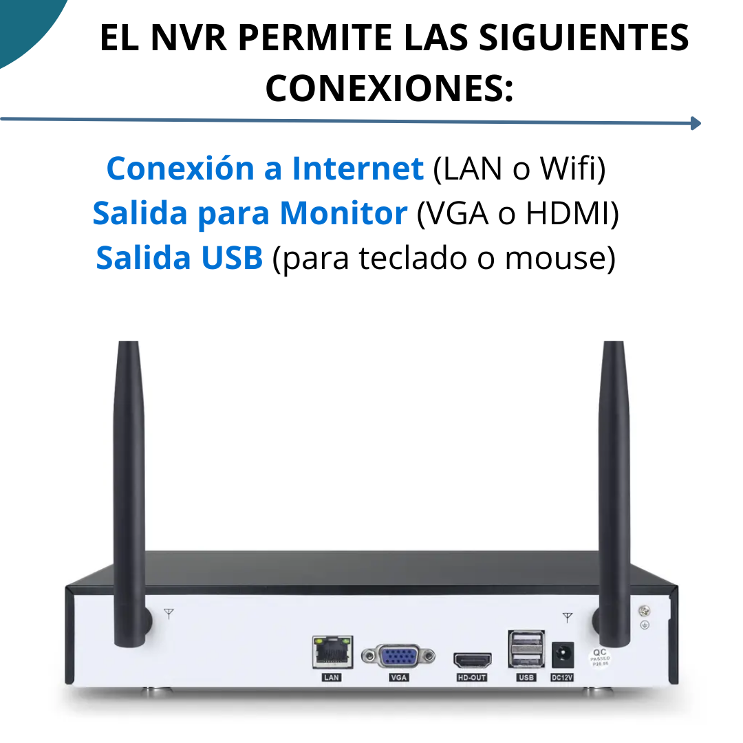 Kit NVR de 4 Cámaras Smart IP Tuya Smart - Image 6