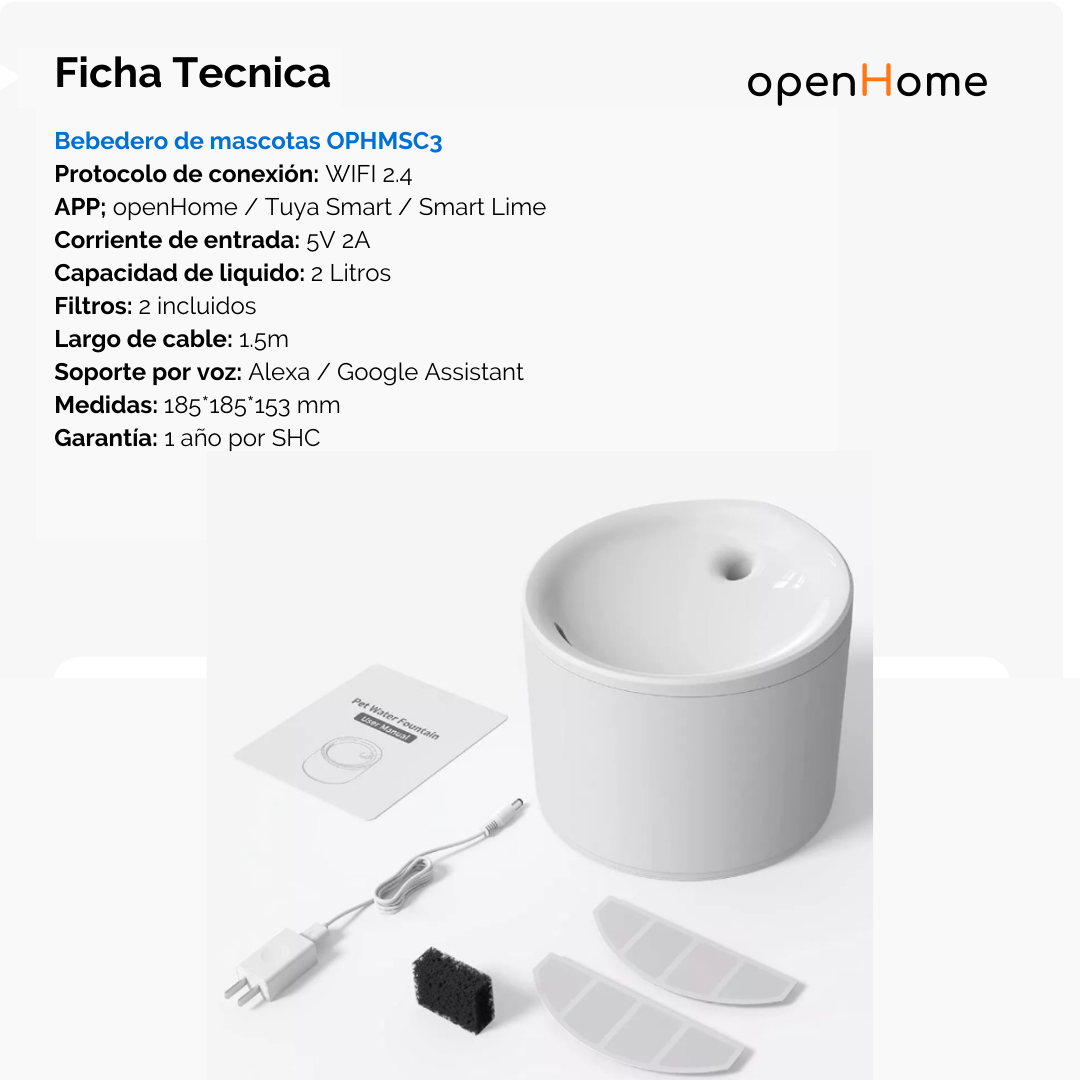 Bebedero De Agua Para Mascotas Smart Wifi - Image 6