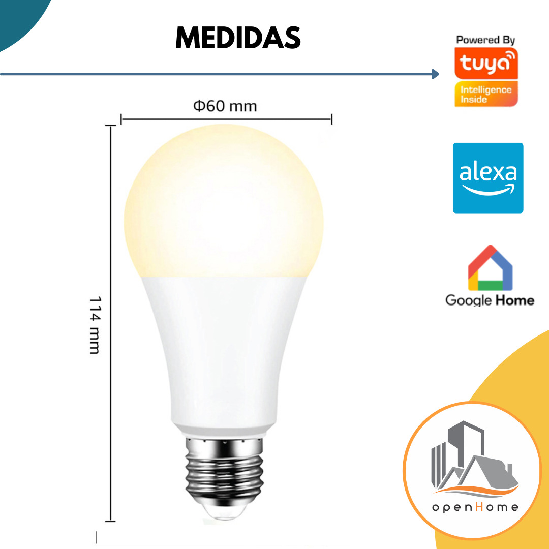 Lámpara Led Wifi RGB 9W Zigbee - Image 6