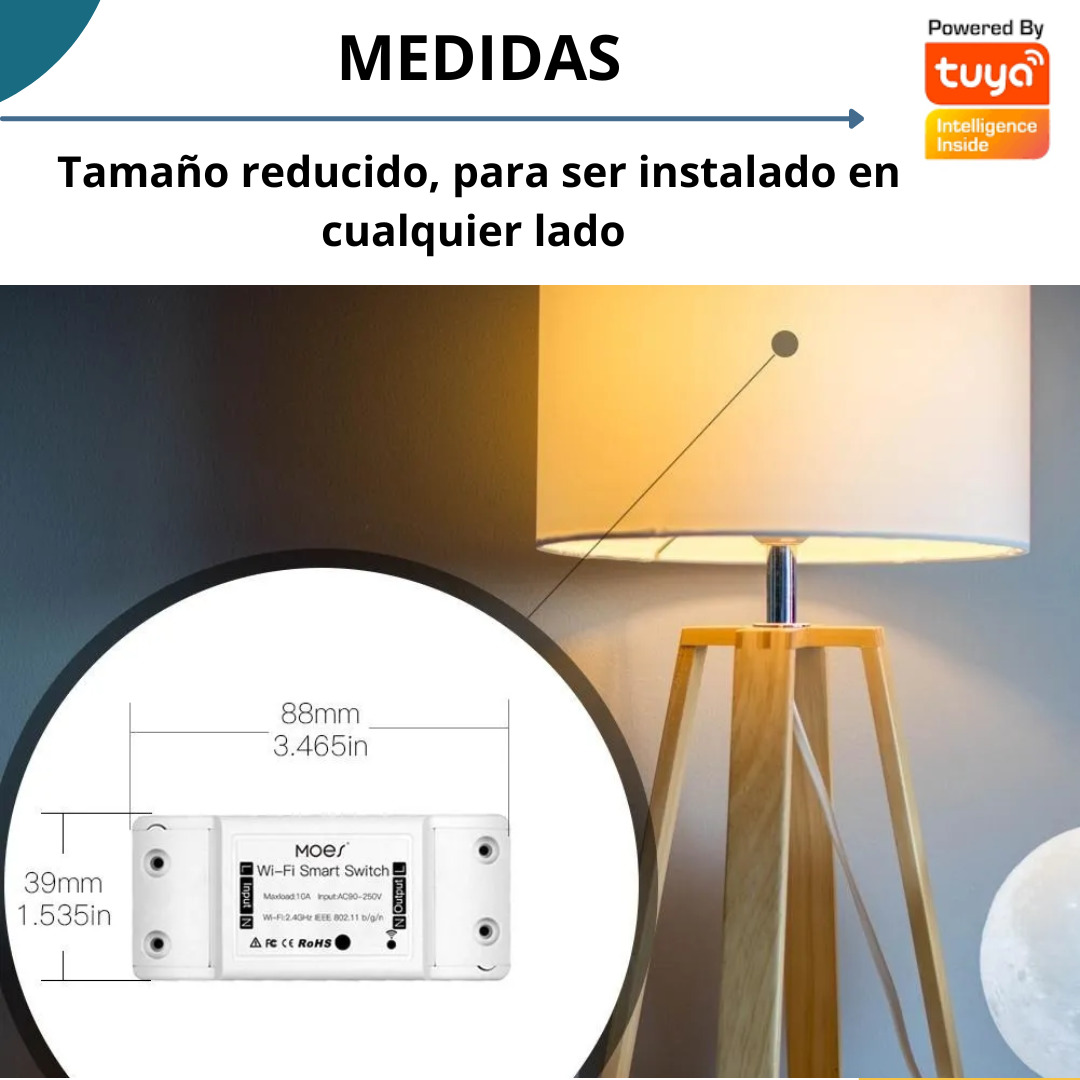 Interruptor Wifi Smart Switch Basic 16 A con medidor - Image 4