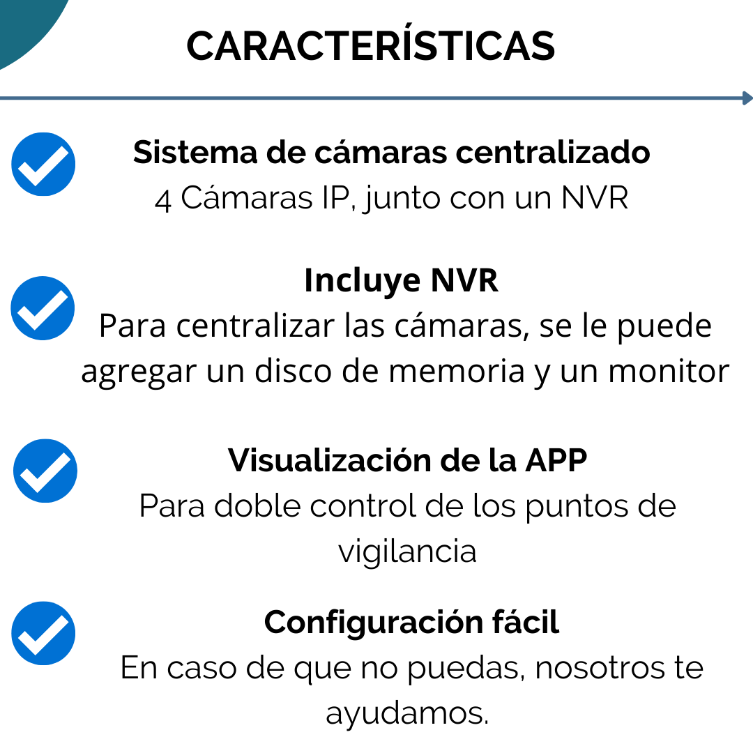 Kit NVR de 4 Cámaras Smart IP Tuya Smart - Image 7