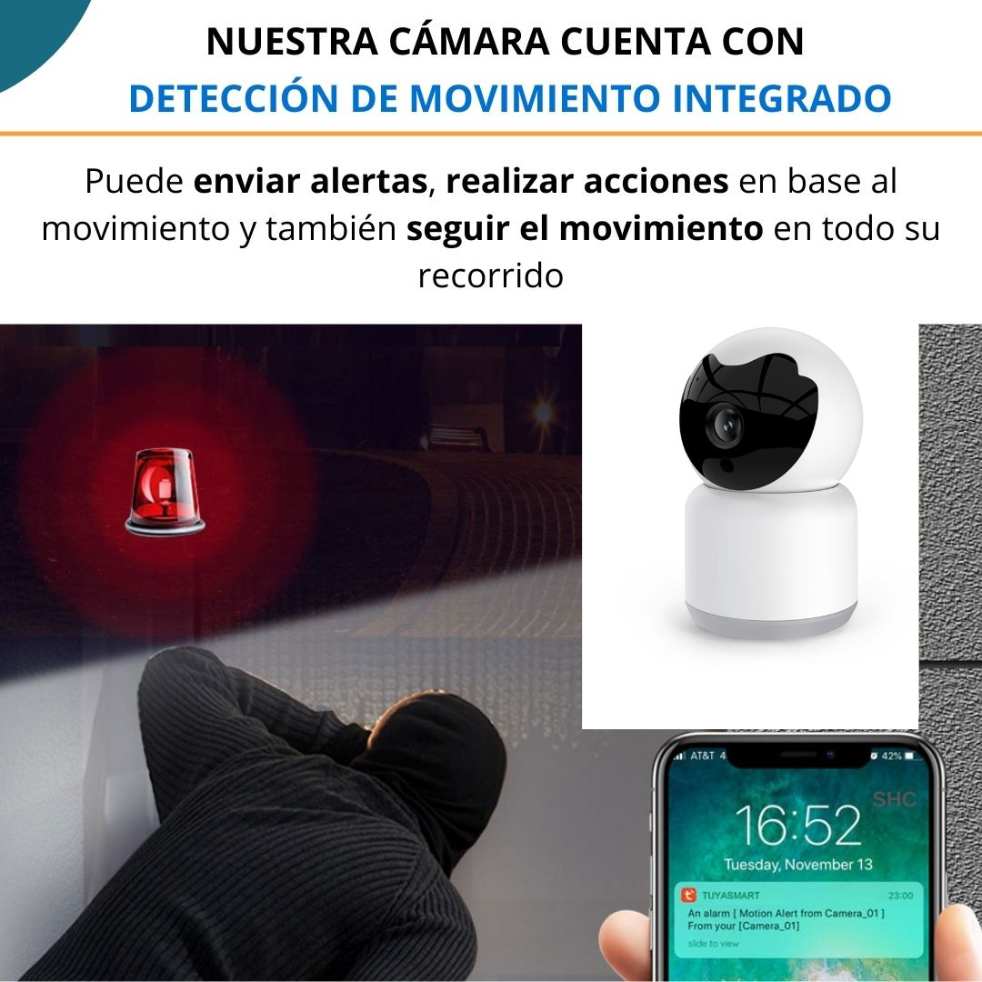Cámara De Seguridad Smart (Wifi / LAN) 3mp 360° - Image 6