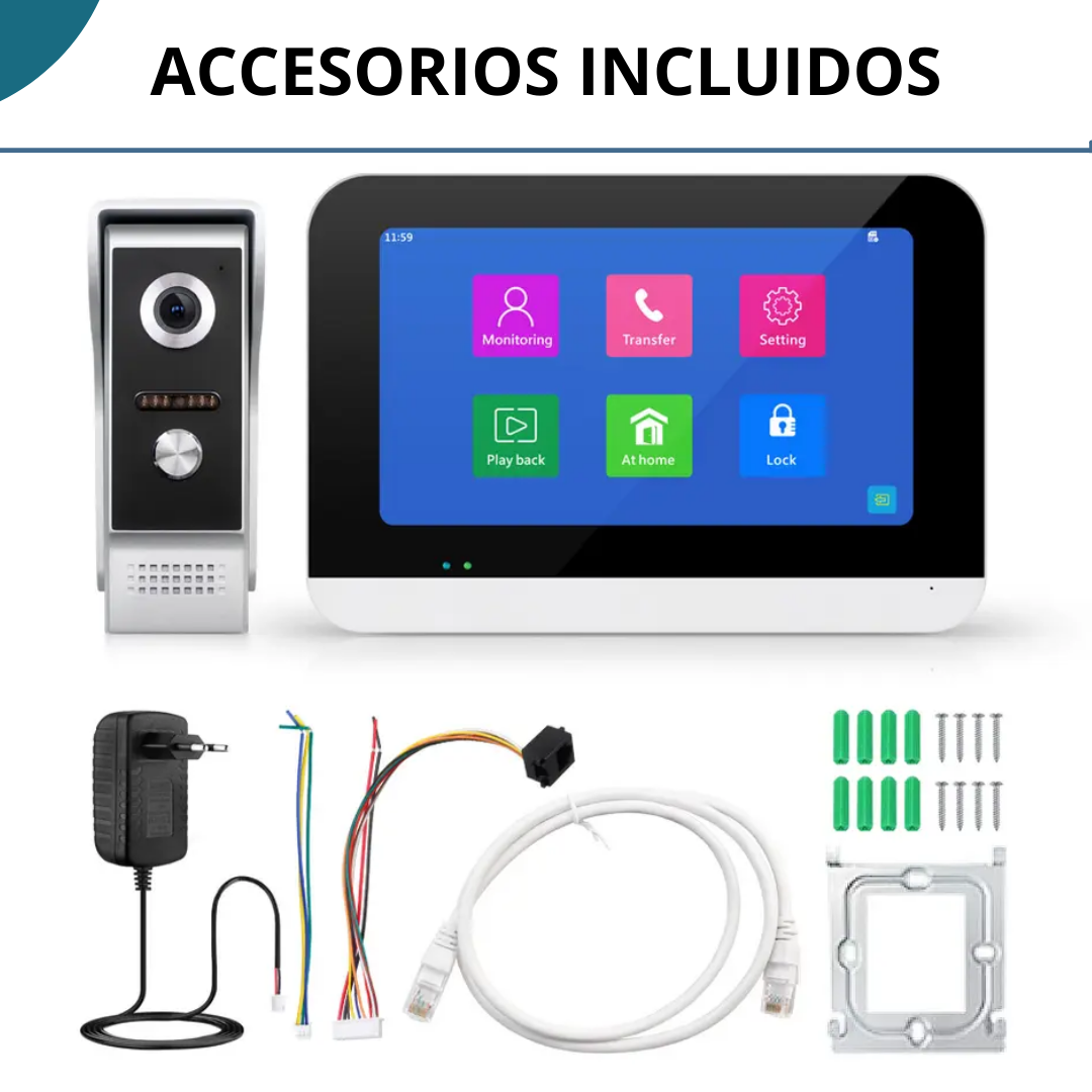 Video Portero Smart Wifi, Con Panel De Control - Image 9