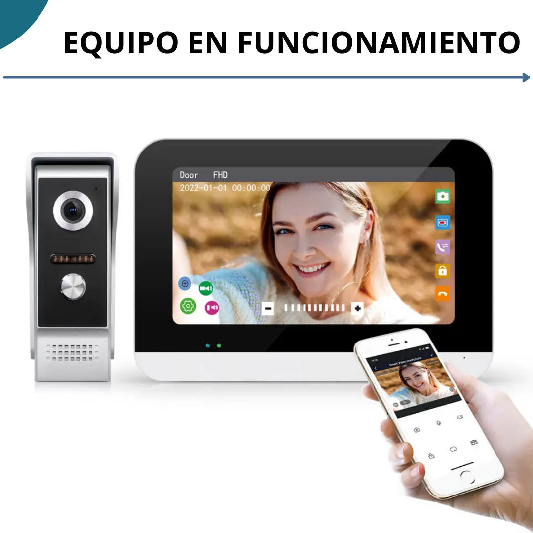 Video Portero Smart Wifi, Con Panel De Control - Image 11