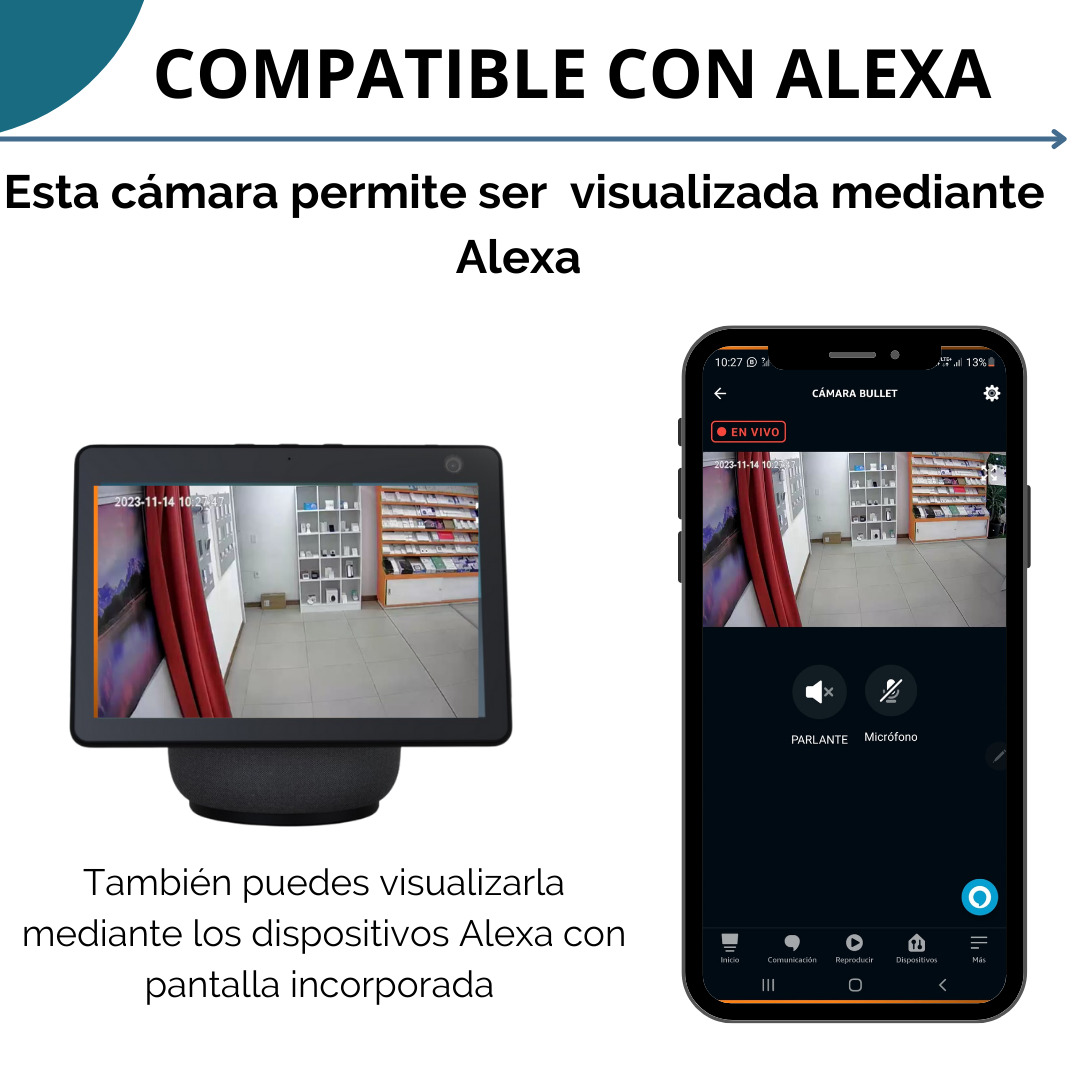Cámara De Seguridad Smart Wifi 5mpx ALEXA - Image 2