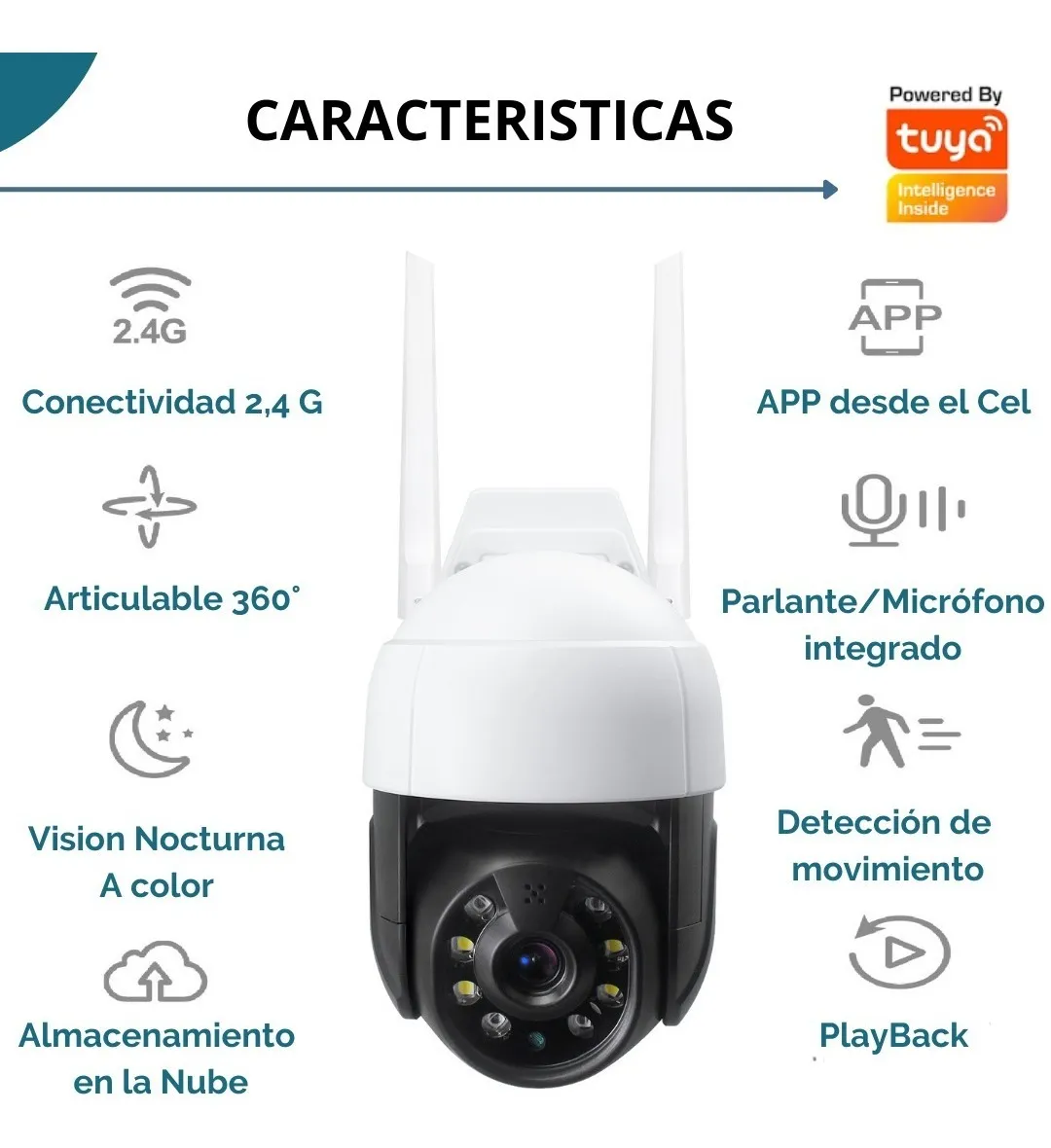 Cámara De Seguridad Smart Wifi 5mpx ALEXA - Image 4