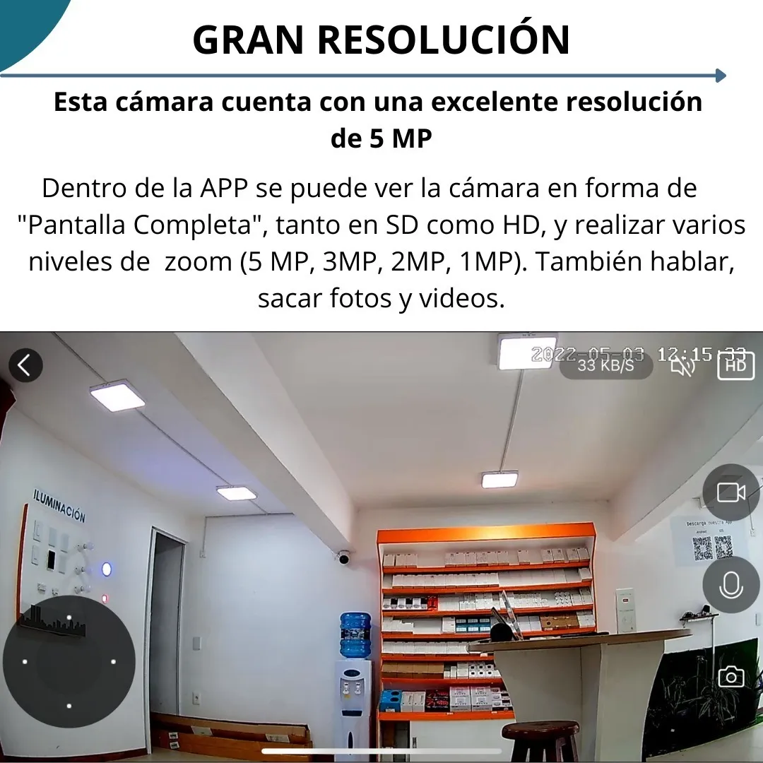 Cámara De Seguridad Smart Wifi 5mpx ALEXA - Image 5
