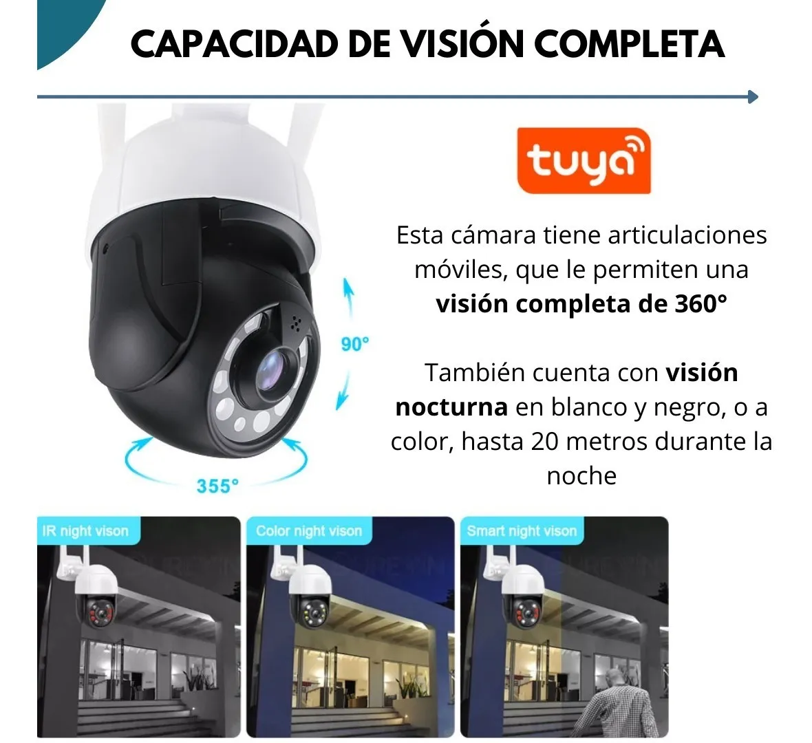 Cámara De Seguridad Smart Wifi 5mpx ALEXA - Image 9