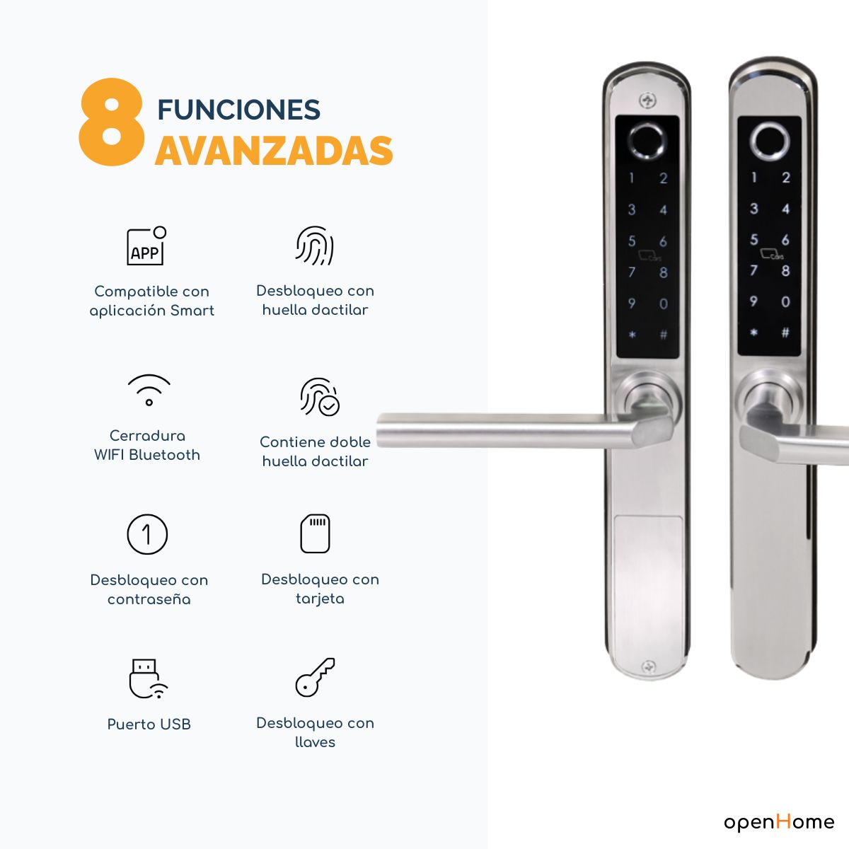 Cerradura Inteligente Exterior TTLock A 210 gris - Image 2