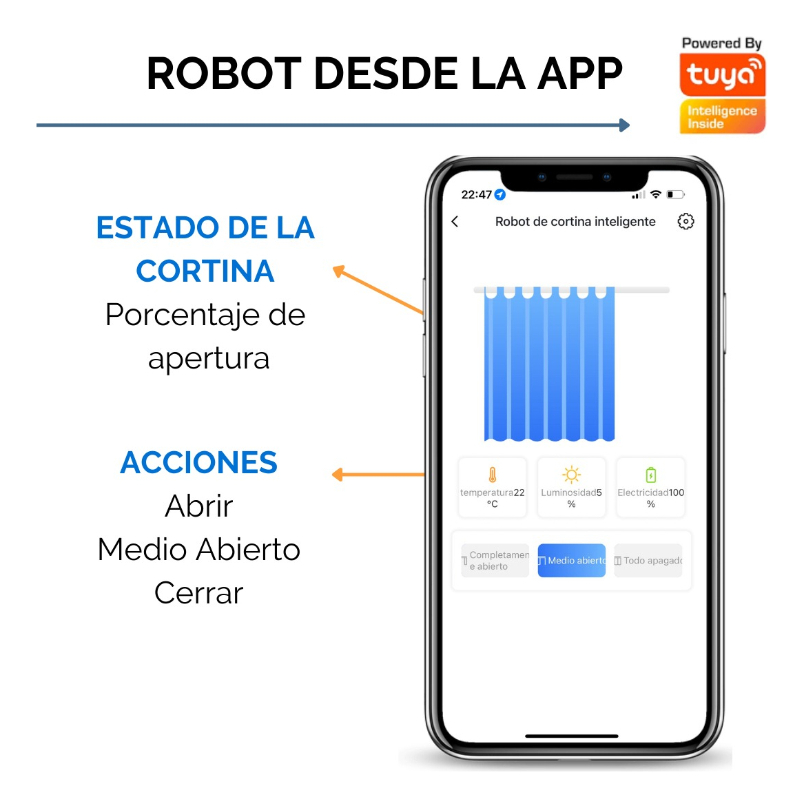 Robot Para Cortina De Palo Romano Wifi - Image 2