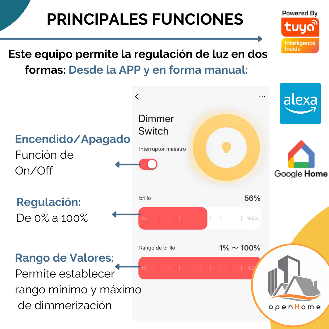 Interruptor Dimmer Touch Inteligente Wifi - Image 5